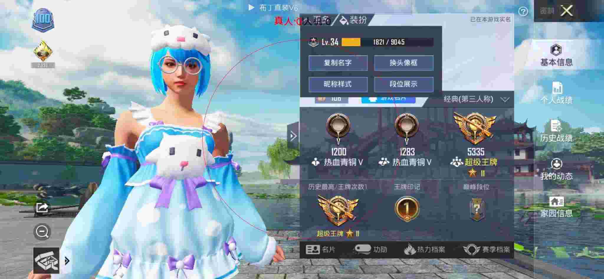 和平精英布丁直装透视 - 原创红包封面辅助预览图